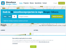 Tablet Screenshot of nieuwbouw-borger-odoorn.nl